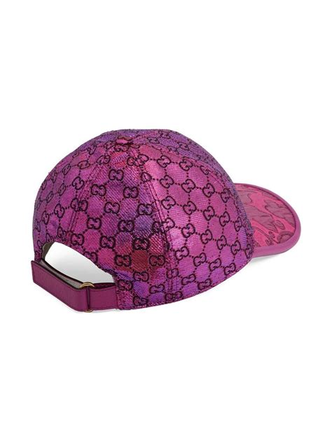 purple gucci hat|Gucci hat on sale.